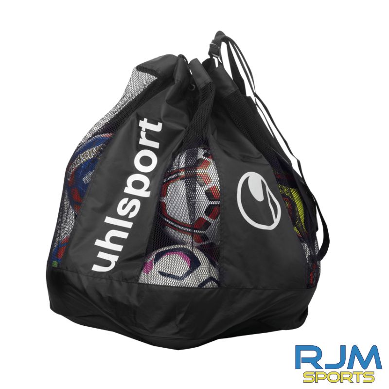 Scottish Women's Football League Uhlsport Ball Bag 12 Balls Black