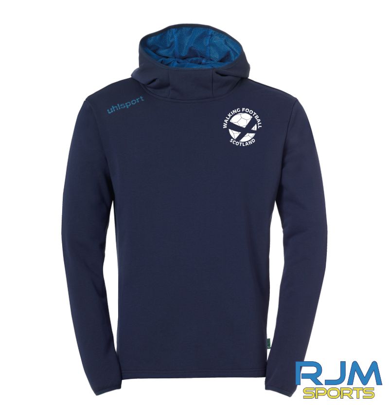 Walking Football Scotland Uhlsport Essential Hoodie Navy