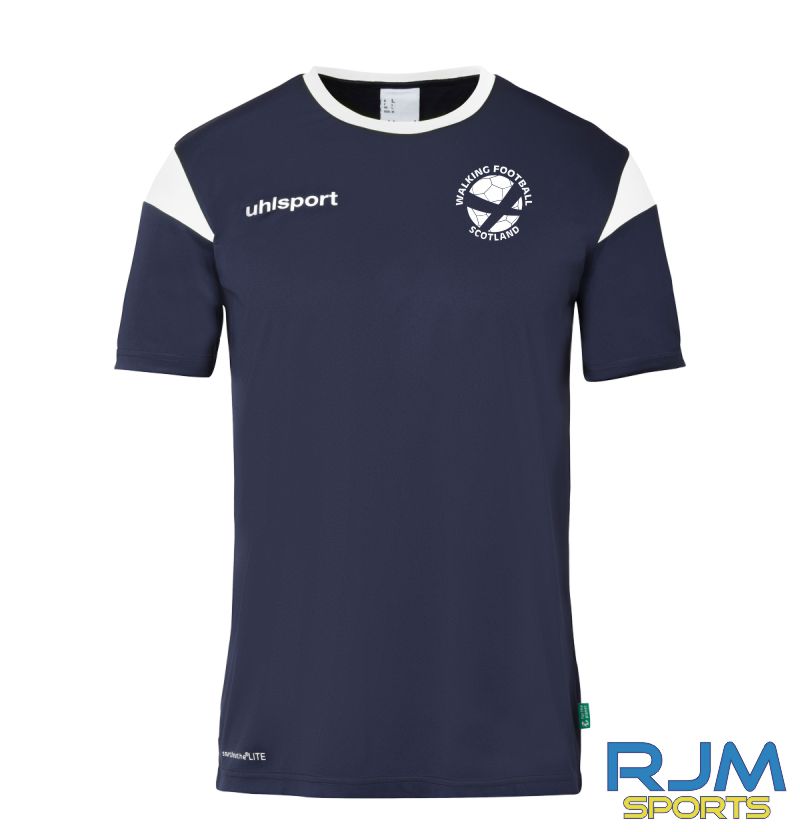 Walking Football Scotland Uhlsport Squad 27 Jersey Navy/White