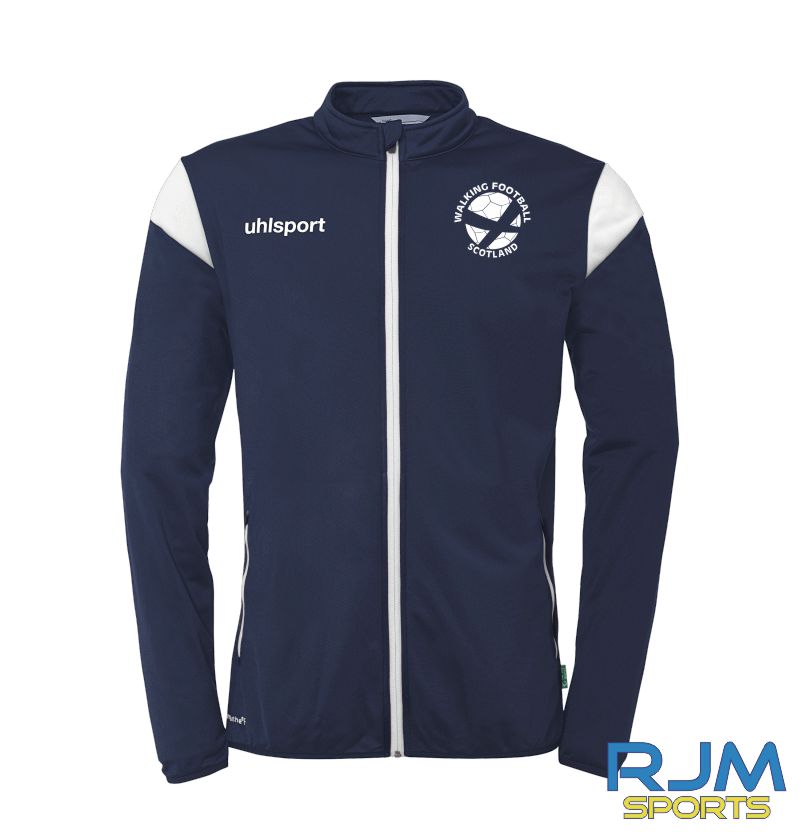 Walking Football Scotland Uhlsport Squad 27 Classic Jacket Navy/White