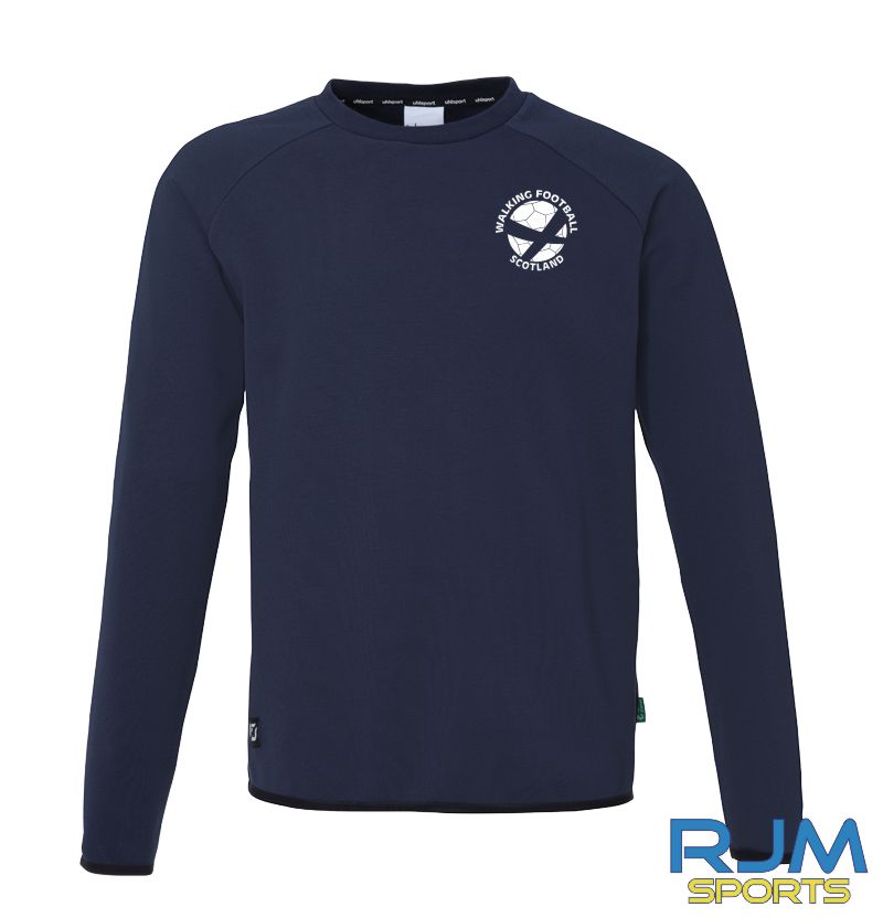 Walking Football Scotland Uhlsport ID Sweatshirt Navy