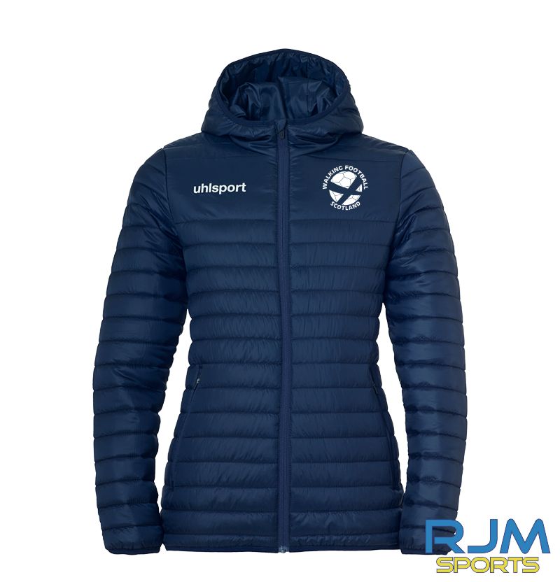 Walking Football Scotland Uhlsport Womens Essential Ultra Lite Jacket Navy