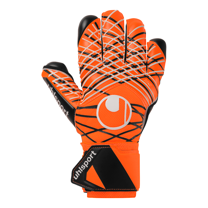 Uhlsport Super Resist Plus HN Goalkeeper Gloves Orange/White/Black