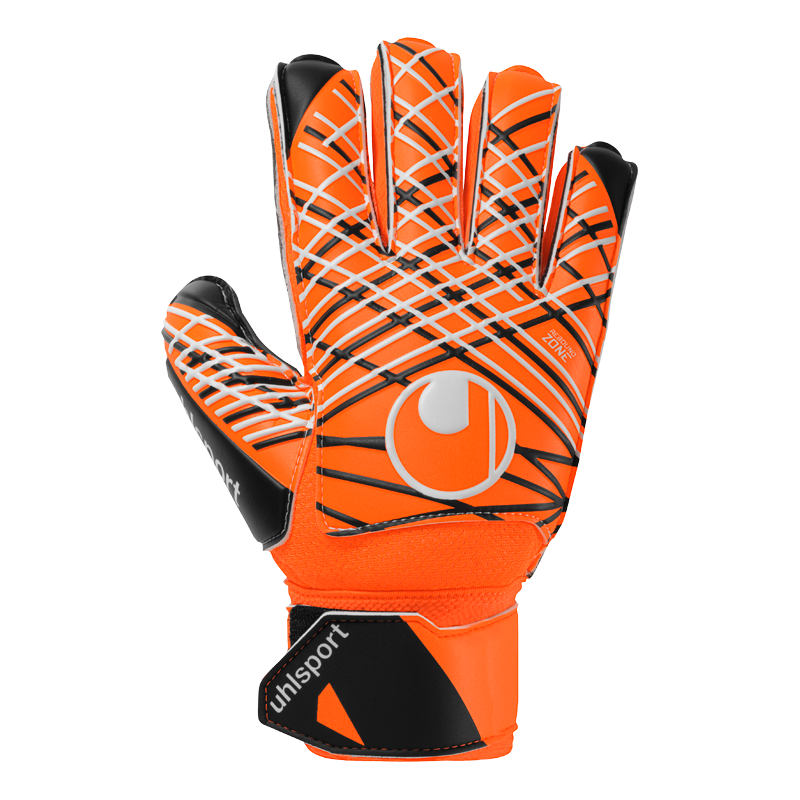 Uhlsport Soft Resist Plus Flex Frame Goalkeeper Gloves Orange/White/Black