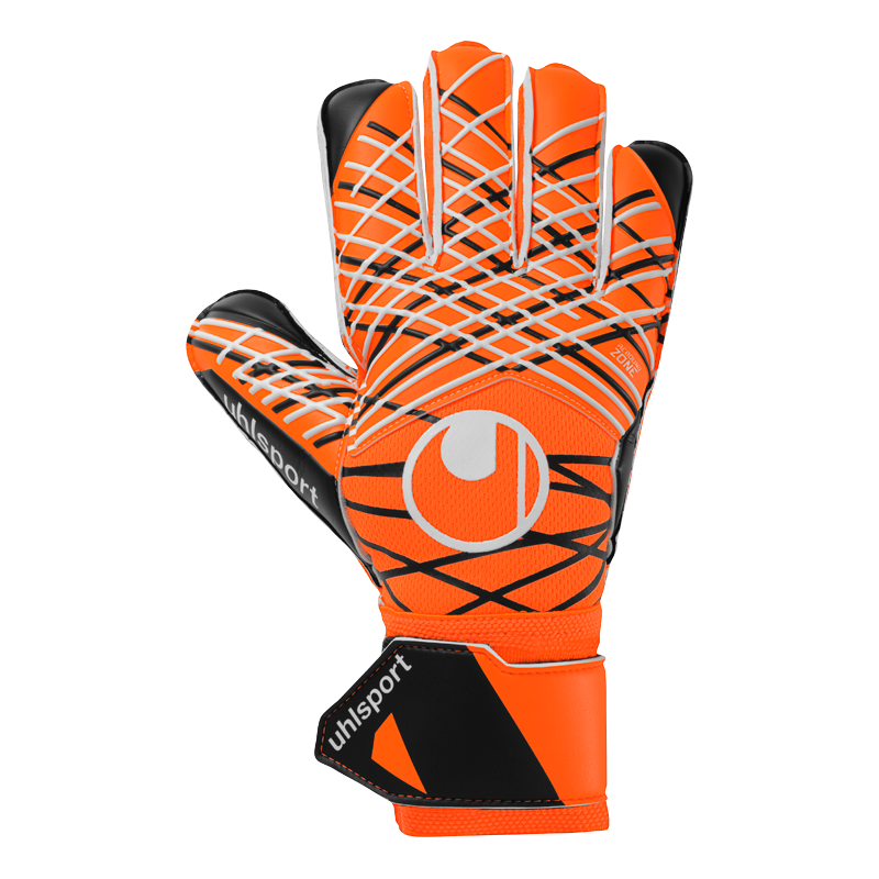 Uhlsport Soft Resist Plus Goalkeeper Gloves Orange/White/Black