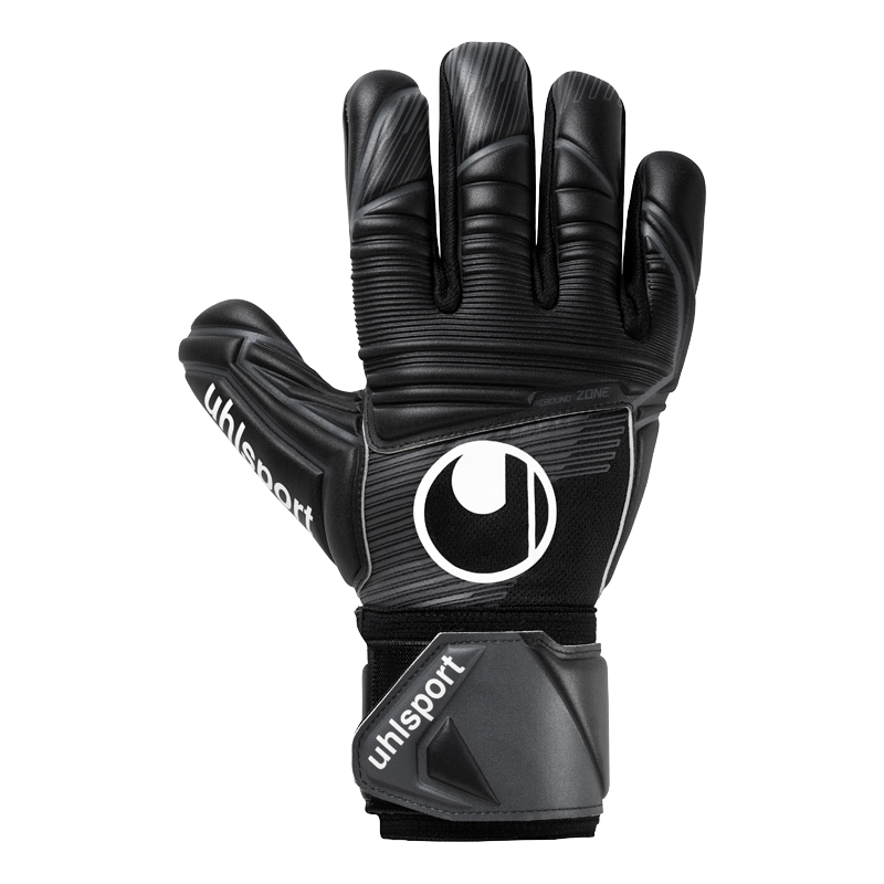 Uhlsport Comfort Absolutgrip HN Goalkeeper Gloves Black