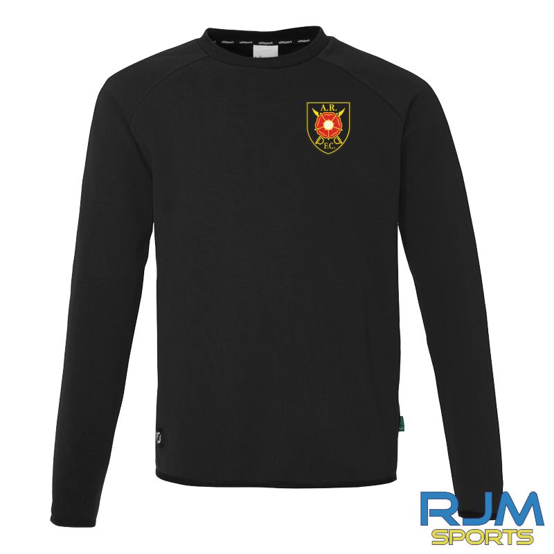 Albion Rovers FC Uhlsport ID Sweatshirt Black