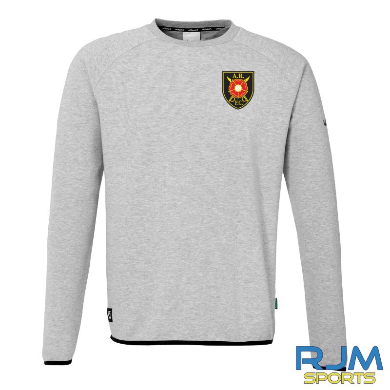 Albion Rovers FC Uhlsport ID Sweatshirt Dark Grey Melange