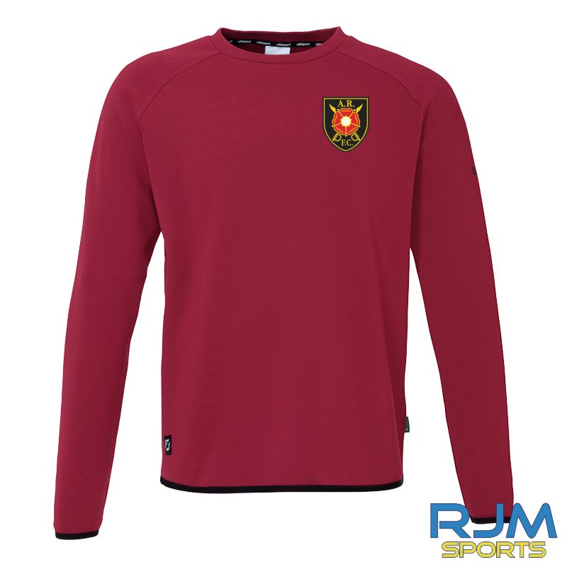 Albion Rovers FC Uhlsport ID Sweatshirt Burgundy