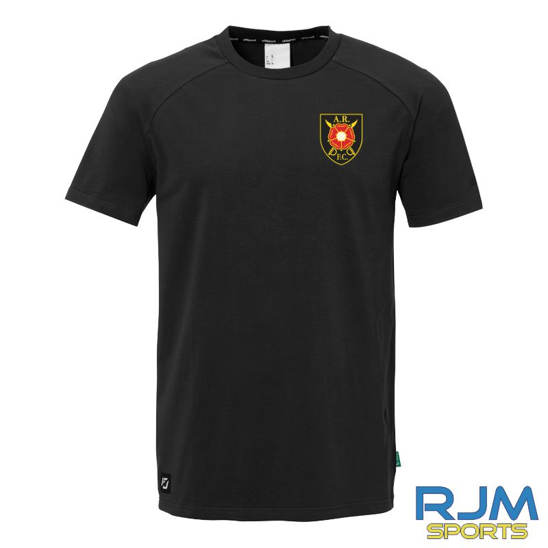 Albion Rovers FC Uhlsport ID T-Shirt Black