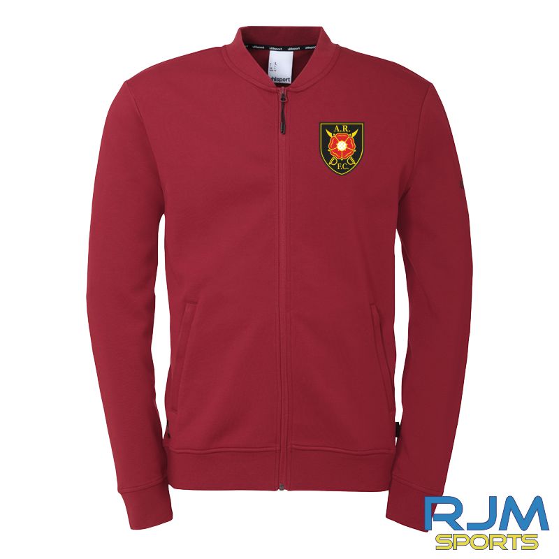 Albion Rovers FC Uhlsport ID College Jacket Burgundy