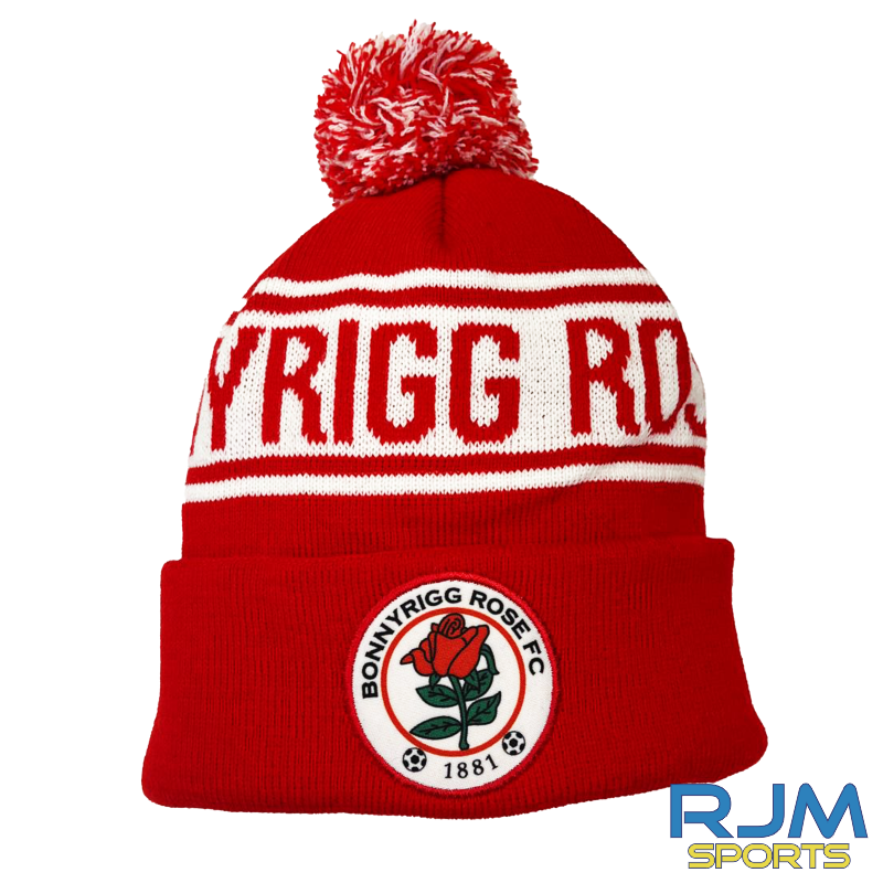 Bonnyrigg Rose FC Bespoke 'Bonnyrigg Rose FC' Hat Red/White