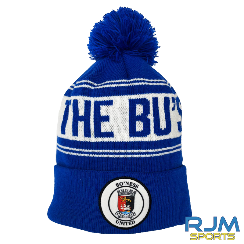 Bo'ness Utd FC Bespoke Hat Royal/White