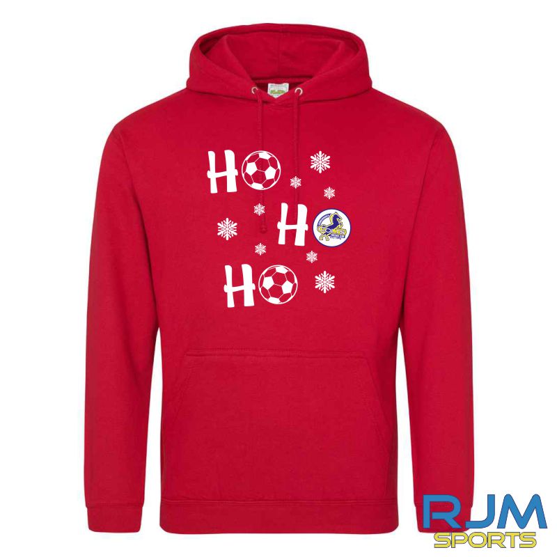 Cumbernauld Colts FC Christmas HO HO HO Hoodie