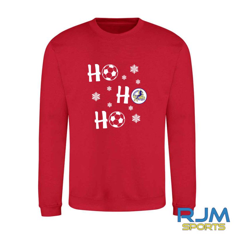 Cumbernauld Colts FC Christmas HO HO HO Sweatshirt