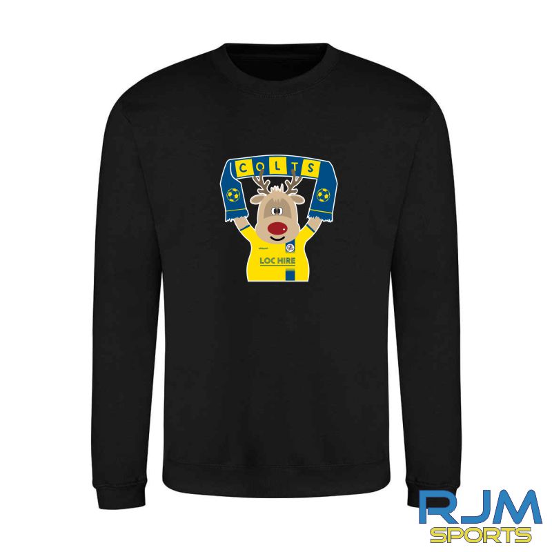 Cumbernauld Colts FC Christmas Reindeer Sweatshirt