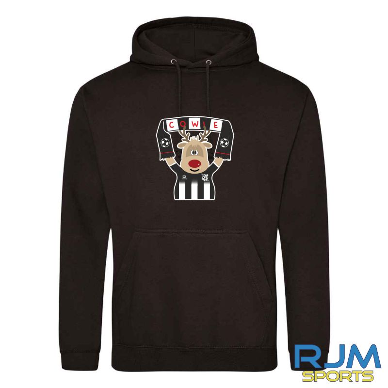 Cowie United FC Christmas Reindeer Hoodie