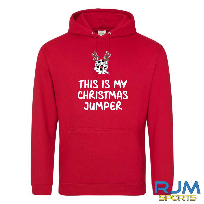 Cowie United FC Christmas This is my Christmas Jumper Hoodie