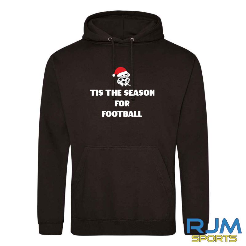 Cowie United FC Christmas Tis The Season for Football Hoodie