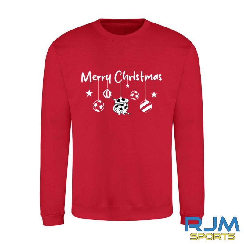 Cowie United FC Christmas Merry Christmas Sweatshirt