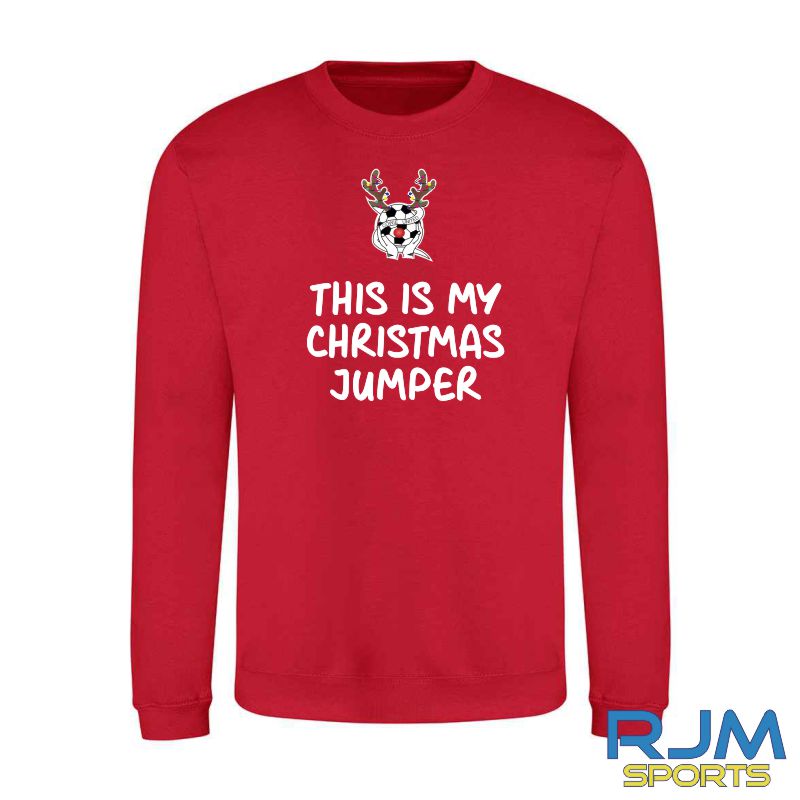 Cowie United FC Christmas This is my Christmas Jumper Sweatshirt