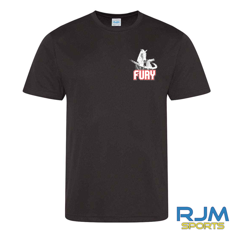 Falkirk Fury AWDis Cool T-Shirt Black