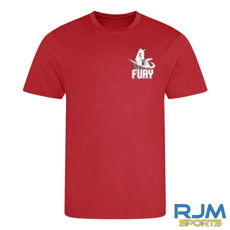 Falkirk Fury AWDis Cool T-Shirt Red