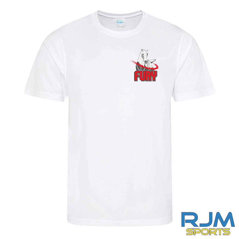 Falkirk Fury AWDis Cool T-Shirt White