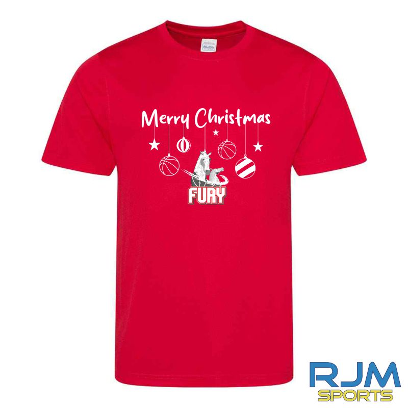 Falkirk Fury FC Merry Christmas T-Shirt