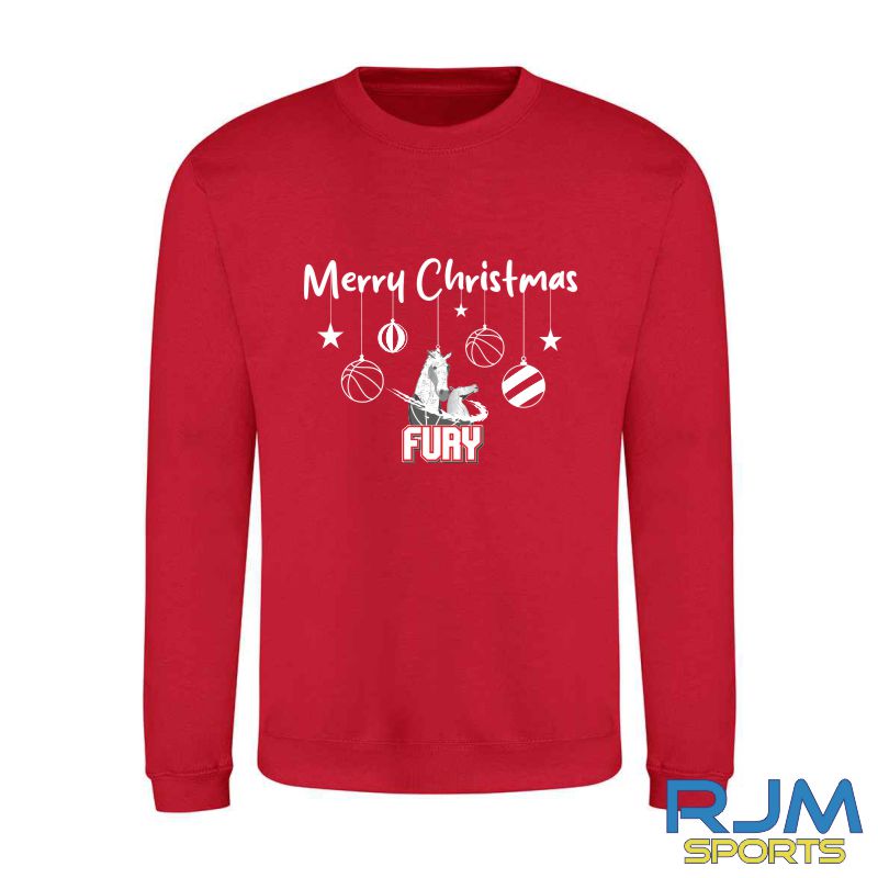 Falkirk Fury FC Christmas Merry Christmas Sweatshirt