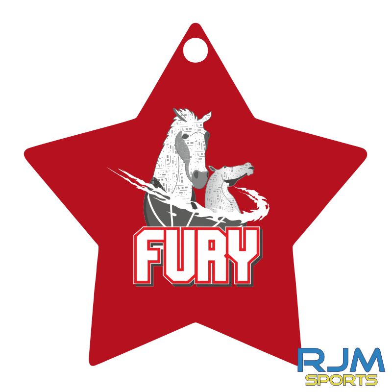 Falkirk Fury FC Star Acrylic Ornament