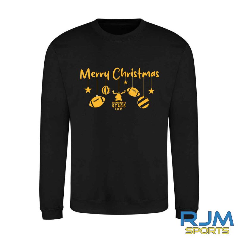 Grangemouth Stags Rugby Christmas Merry Christmas Sweatshirt