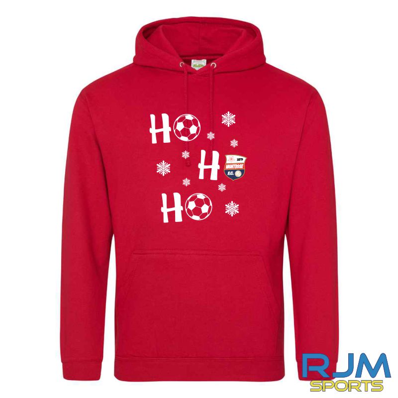 Montrose FC Christmas HO HO HO Hoodie