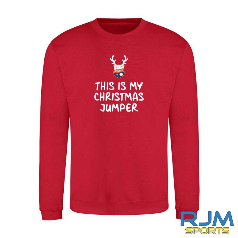 Montrose FC Christmas This is my Christmas Jumper Sweatshirt