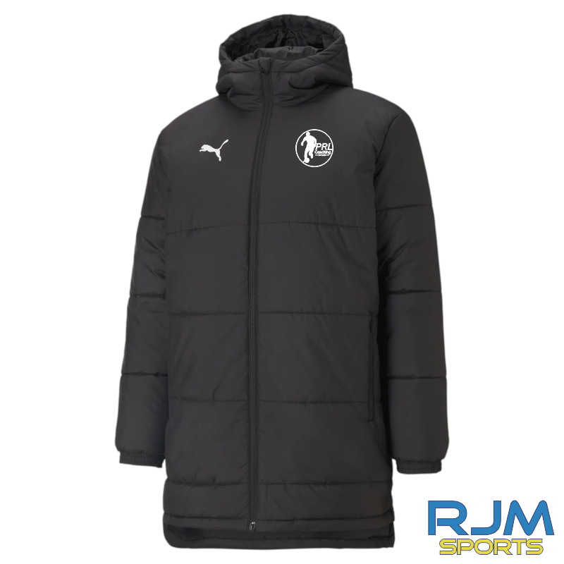 PRL Coaching Puma Bench Jacket Black RJM Sports