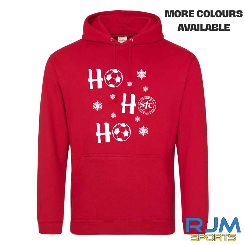 Stenhousemuir FC Christmas HO HO HO Hoodie