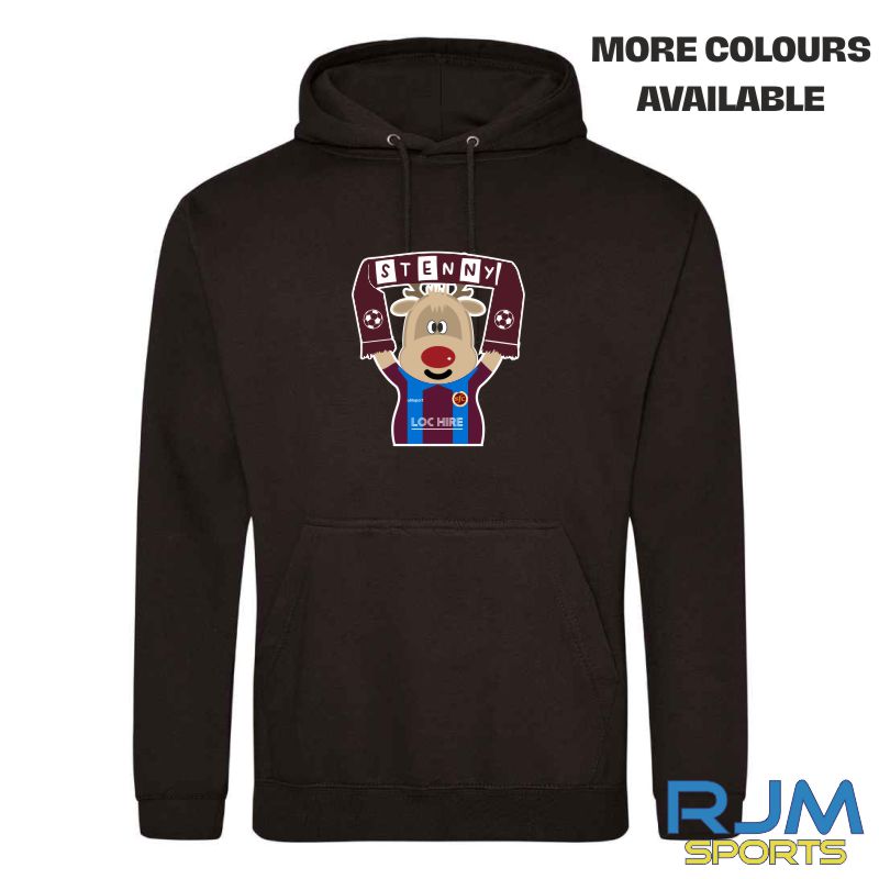 Stenhousemuir FC Christmas Reindeer Hoodie