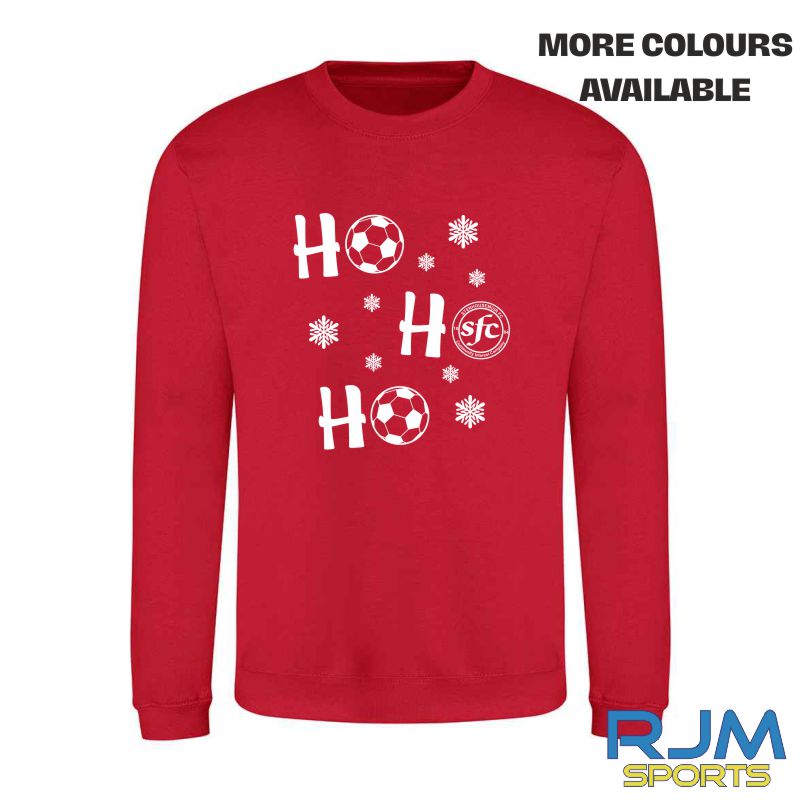 Stenhousemuir FC Christmas HO HO HO Sweatshirt