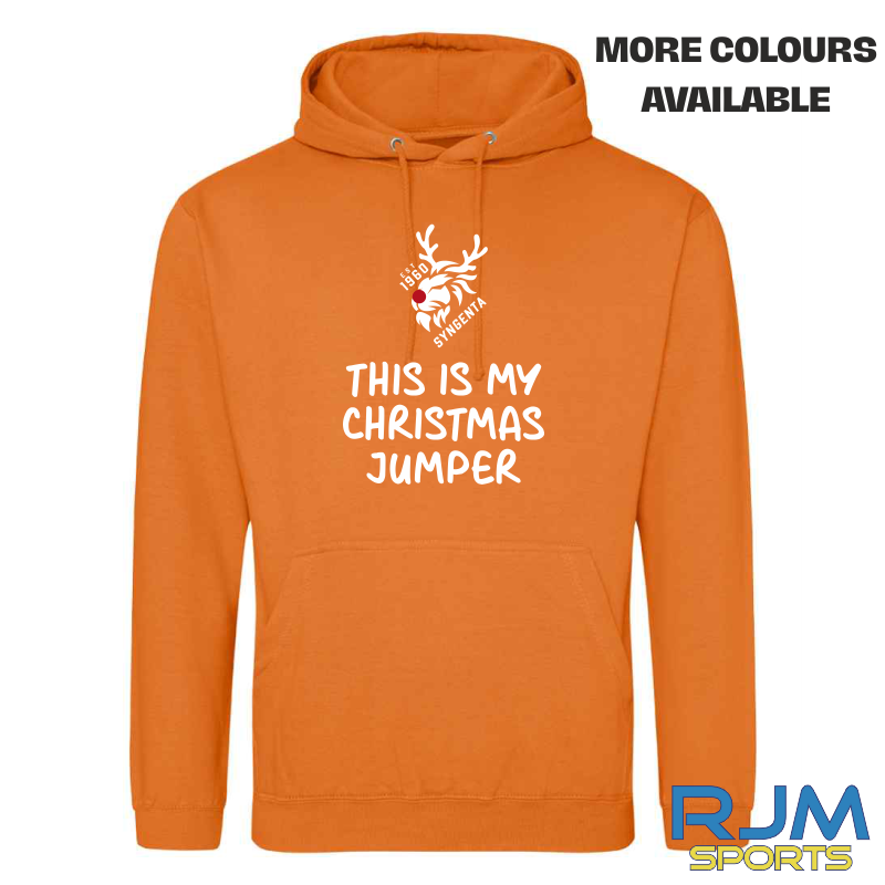 Syngenta Juveniles FC Christmas This is my Christmas Jumper Hoodie