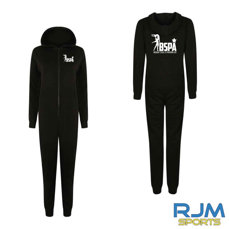 BSPA Adults Original Logo Onsie Black