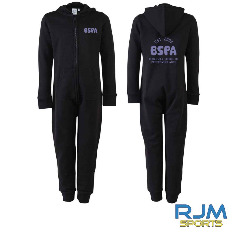 BSPA Kids Est 2009 Logo Onsie Black