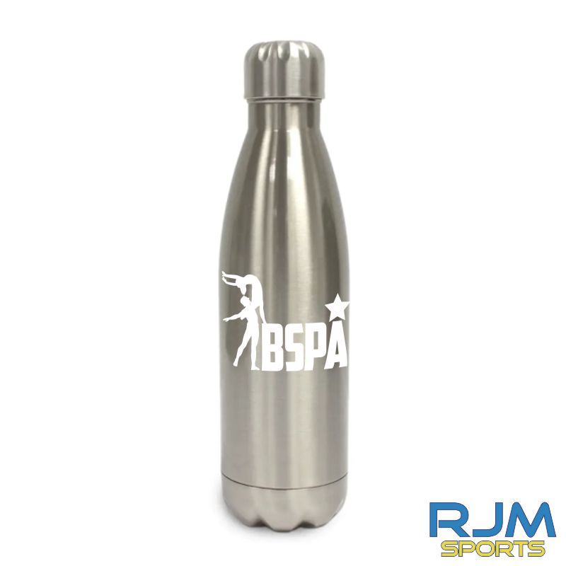 BSPA Original Logo Water Bottle Silver