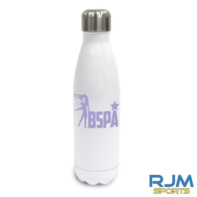 BSPA Original Logo Water Bottle White