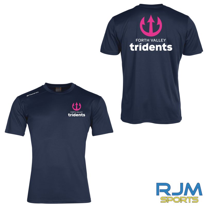 Forth Valley Tridents Stanno Field Training T-Shirt Navy