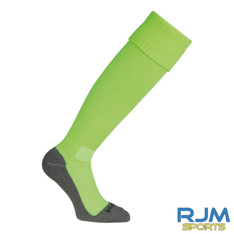 Milton FC Uhlsport Team Pro Essential Away Goalkeeper Socks Fluo Green