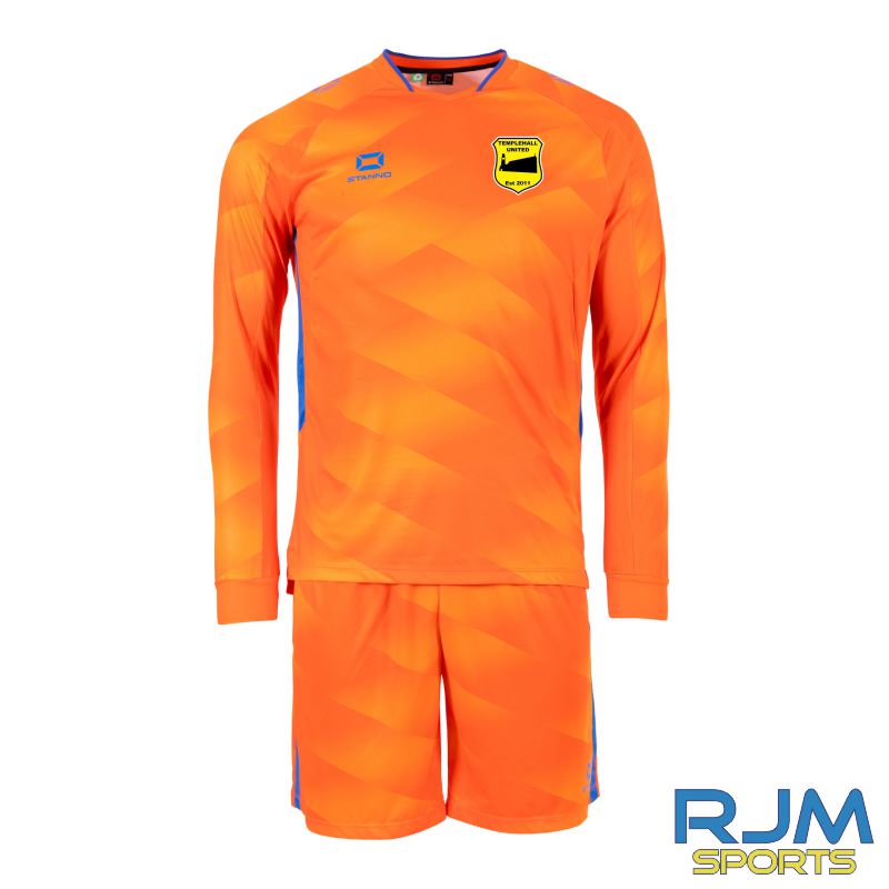 Templehall United Stanno Vik Goalkeeper Set Orange/Blue