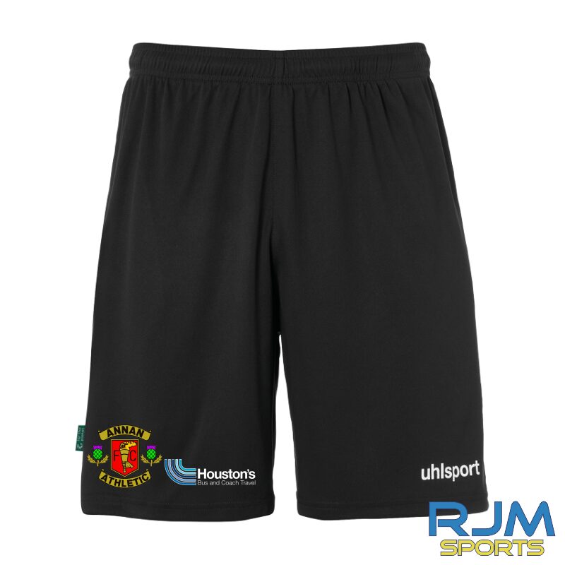 Annan Athletic FC 2026/27 Uhlsport Centre Basic Home Short Black