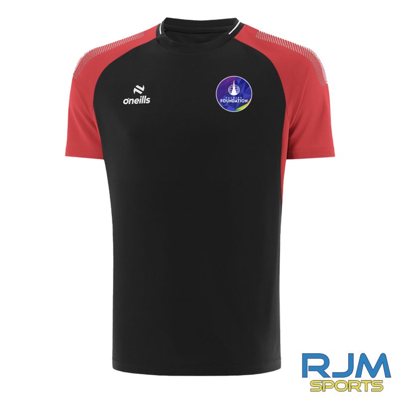 Falkirk Foundation Coaches O'Neills Odin T-Shirt Black/Red