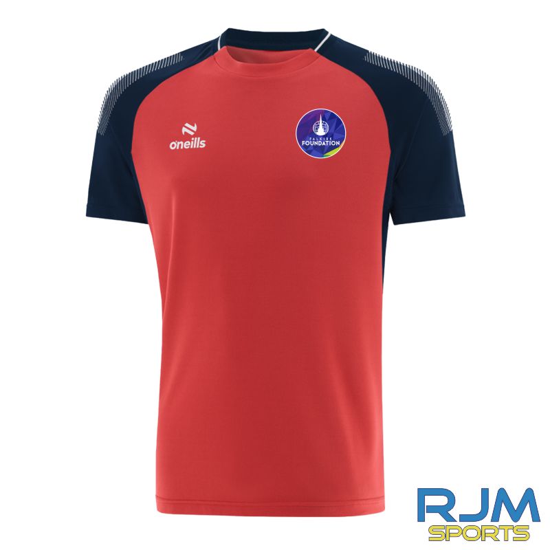 Falkirk Foundation O'Neills Odin T-Shirt Red/Navy