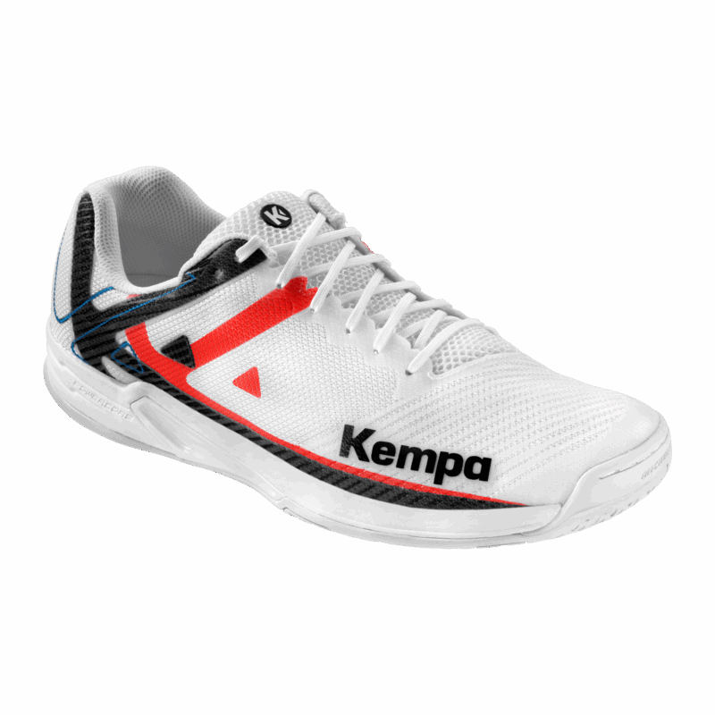 Kempa Wing 2.0 Shoes White/Red/Black